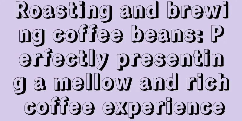 Roasting and brewing coffee beans: Perfectly presenting a mellow and rich coffee experience