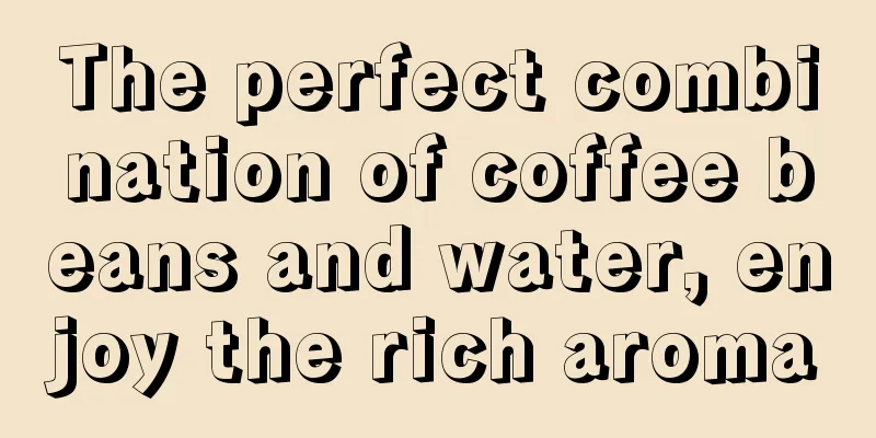 The perfect combination of coffee beans and water, enjoy the rich aroma