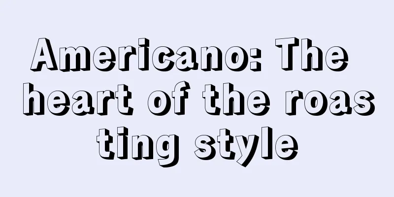 Americano: The heart of the roasting style