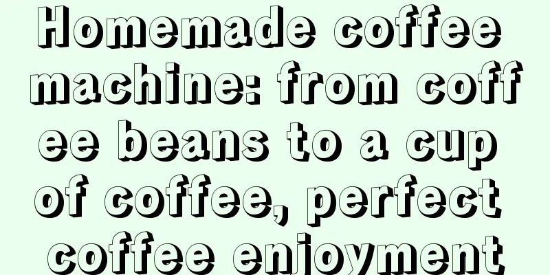 Homemade coffee machine: from coffee beans to a cup of coffee, perfect coffee enjoyment