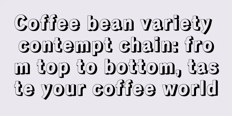 Coffee bean variety contempt chain: from top to bottom, taste your coffee world