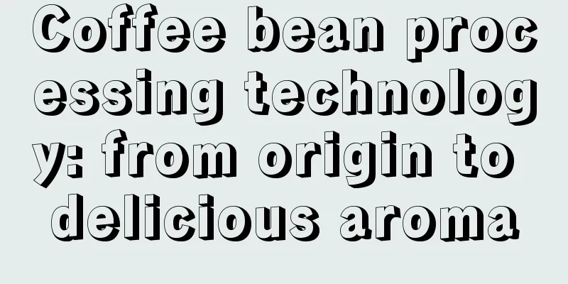 Coffee bean processing technology: from origin to delicious aroma