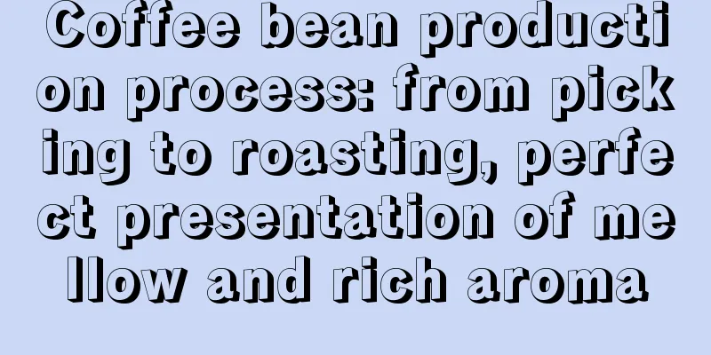 Coffee bean production process: from picking to roasting, perfect presentation of mellow and rich aroma