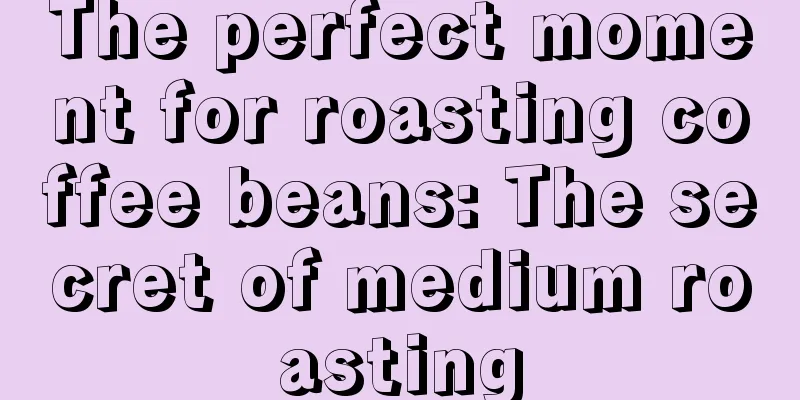 The perfect moment for roasting coffee beans: The secret of medium roasting