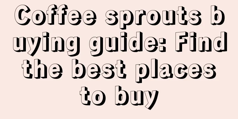 Coffee sprouts buying guide: Find the best places to buy