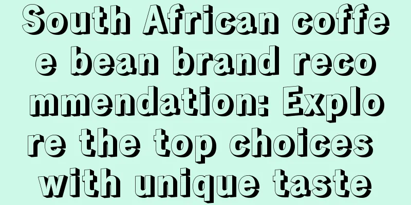 South African coffee bean brand recommendation: Explore the top choices with unique taste