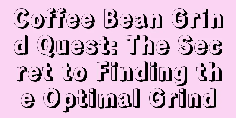 Coffee Bean Grind Quest: The Secret to Finding the Optimal Grind