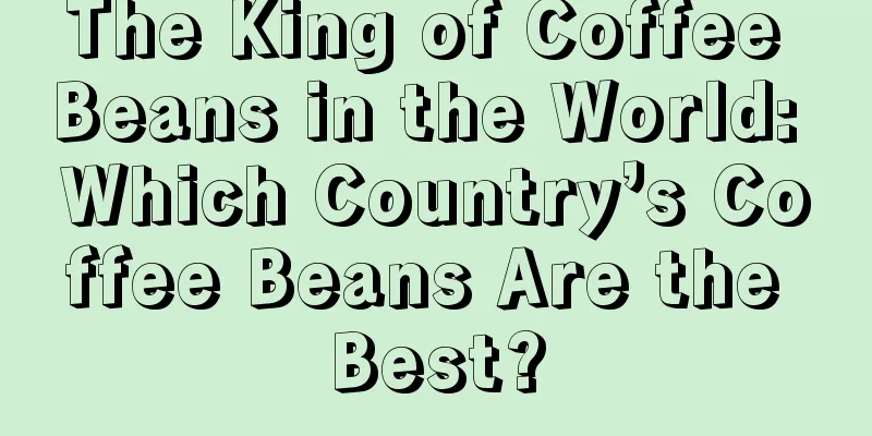 The King of Coffee Beans in the World: Which Country’s Coffee Beans Are the Best?