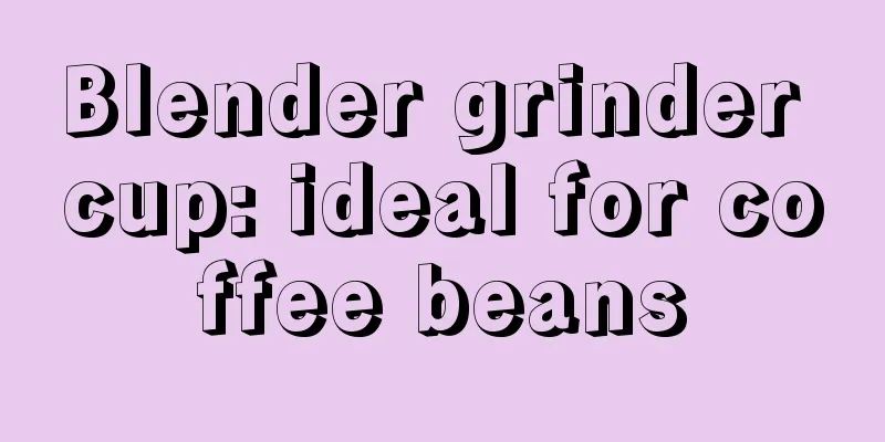 Blender grinder cup: ideal for coffee beans