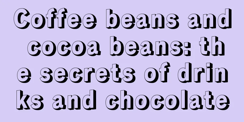 Coffee beans and cocoa beans: the secrets of drinks and chocolate