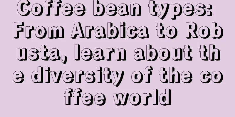 Coffee bean types: From Arabica to Robusta, learn about the diversity of the coffee world