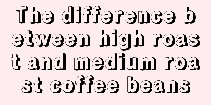 The difference between high roast and medium roast coffee beans