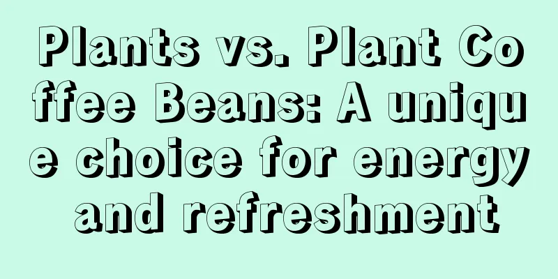 Plants vs. Plant Coffee Beans: A unique choice for energy and refreshment