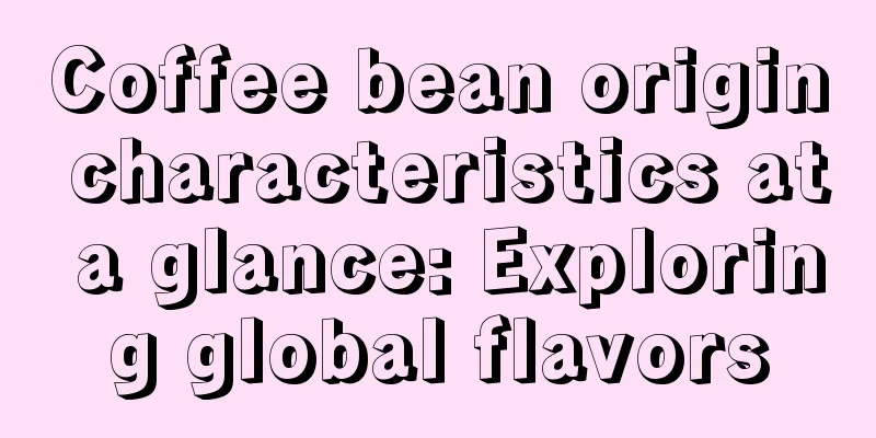 Coffee bean origin characteristics at a glance: Exploring global flavors