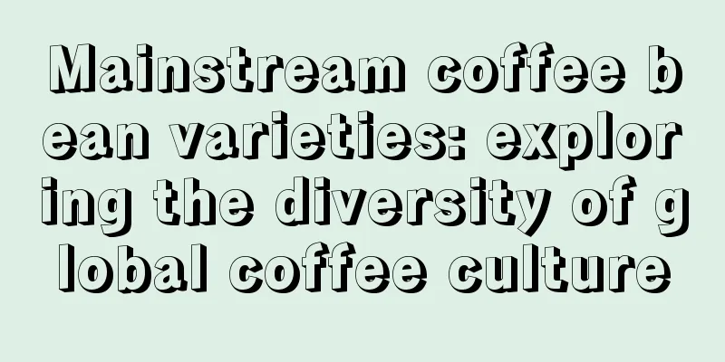 Mainstream coffee bean varieties: exploring the diversity of global coffee culture