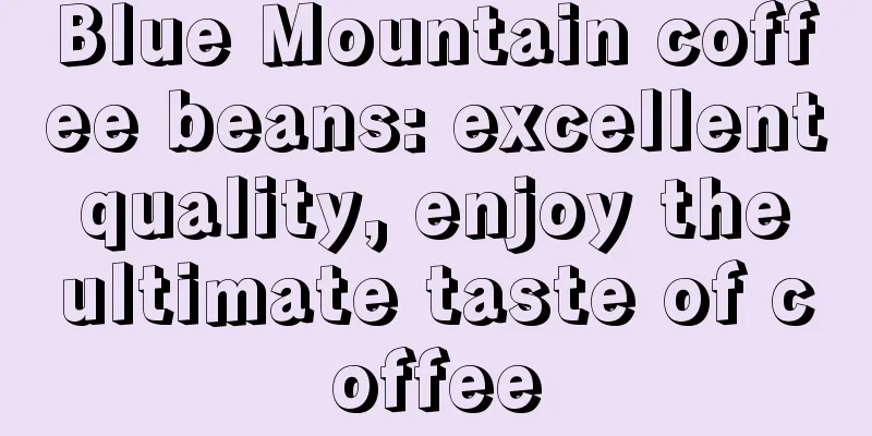 Blue Mountain coffee beans: excellent quality, enjoy the ultimate taste of coffee