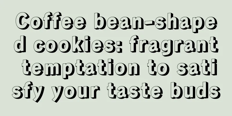 Coffee bean-shaped cookies: fragrant temptation to satisfy your taste buds