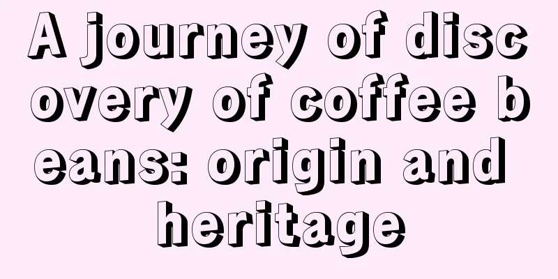 A journey of discovery of coffee beans: origin and heritage