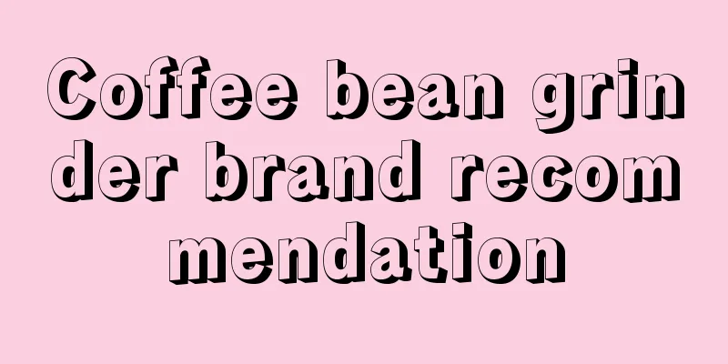 Coffee bean grinder brand recommendation