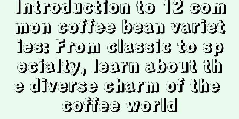 Introduction to 12 common coffee bean varieties: From classic to specialty, learn about the diverse charm of the coffee world