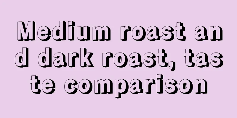 Medium roast and dark roast, taste comparison