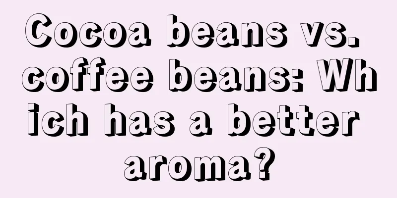 Cocoa beans vs. coffee beans: Which has a better aroma?