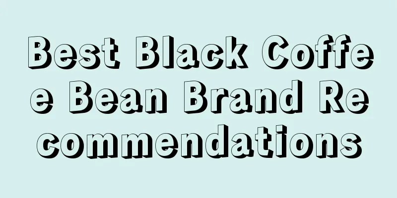 Best Black Coffee Bean Brand Recommendations