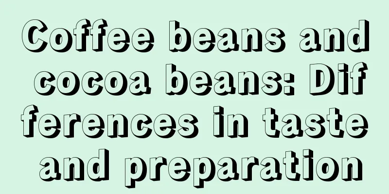 Coffee beans and cocoa beans: Differences in taste and preparation