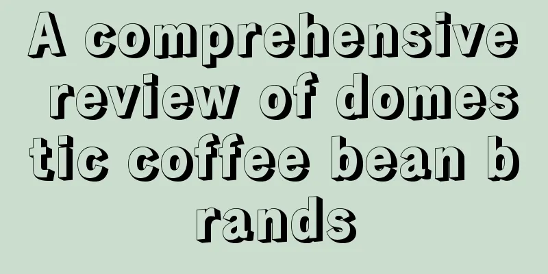 A comprehensive review of domestic coffee bean brands