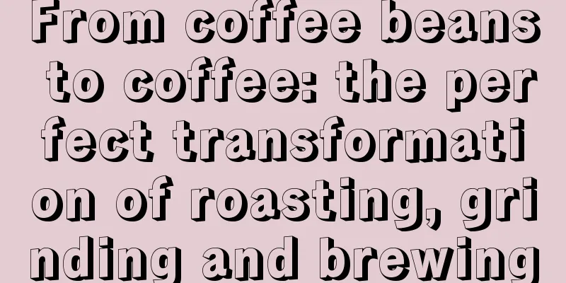 From coffee beans to coffee: the perfect transformation of roasting, grinding and brewing