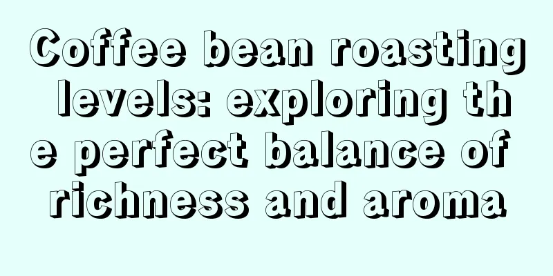 Coffee bean roasting levels: exploring the perfect balance of richness and aroma