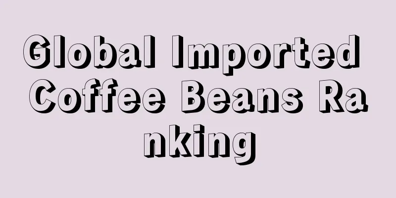 Global Imported Coffee Beans Ranking