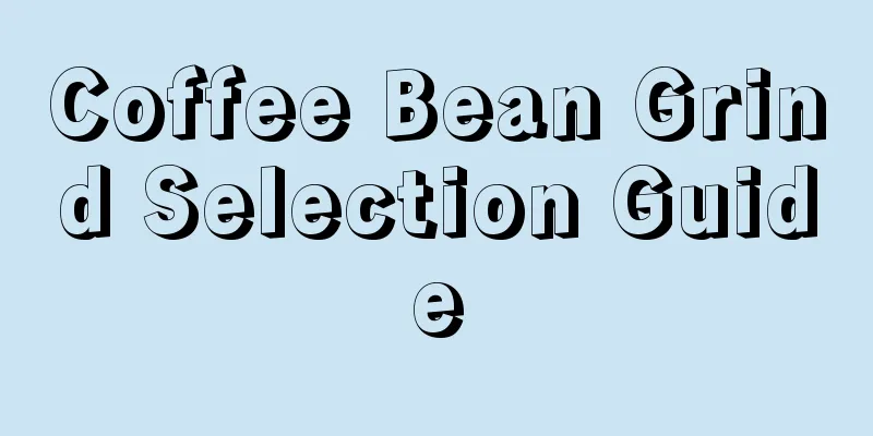 Coffee Bean Grind Selection Guide