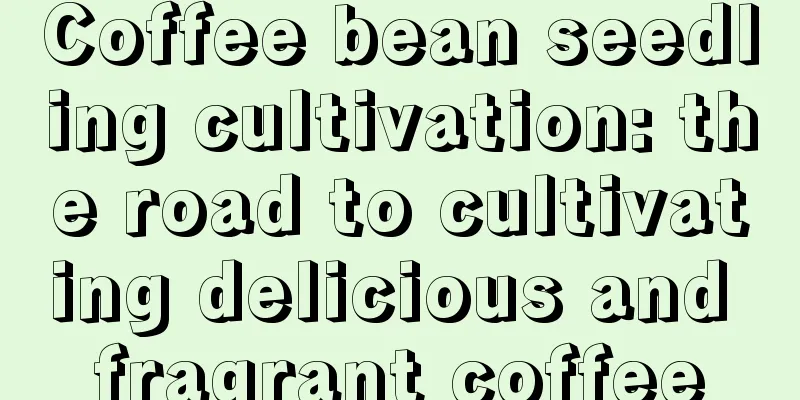 Coffee bean seedling cultivation: the road to cultivating delicious and fragrant coffee