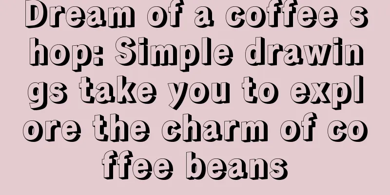 Dream of a coffee shop: Simple drawings take you to explore the charm of coffee beans