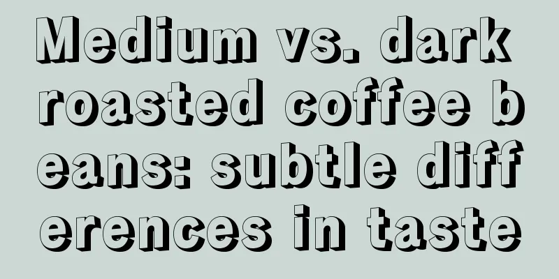 Medium vs. dark roasted coffee beans: subtle differences in taste