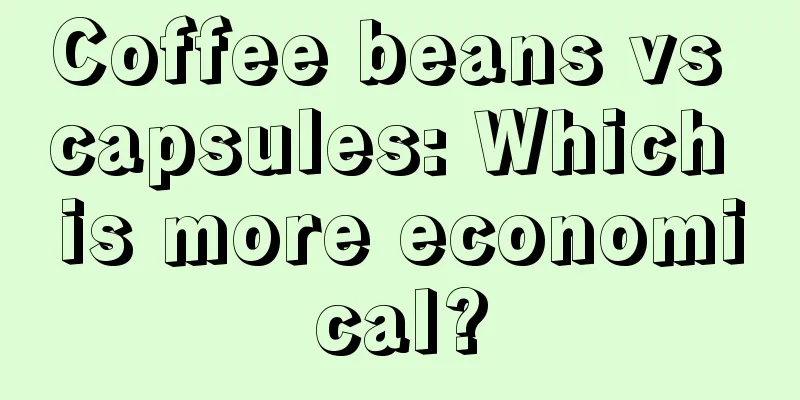 Coffee beans vs capsules: Which is more economical?