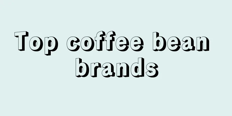 Top coffee bean brands