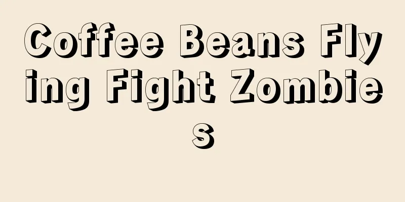 Coffee Beans Flying Fight Zombies