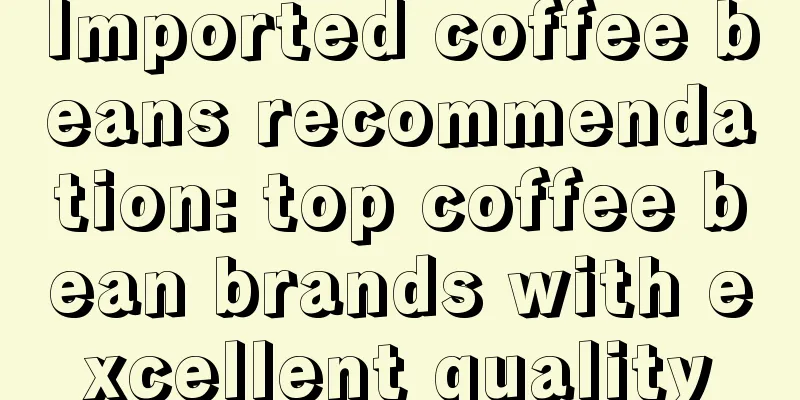 Imported coffee beans recommendation: top coffee bean brands with excellent quality