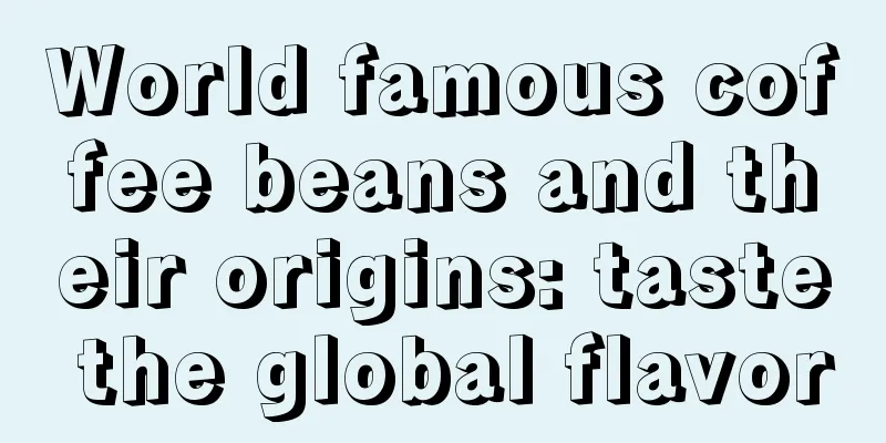 World famous coffee beans and their origins: taste the global flavor