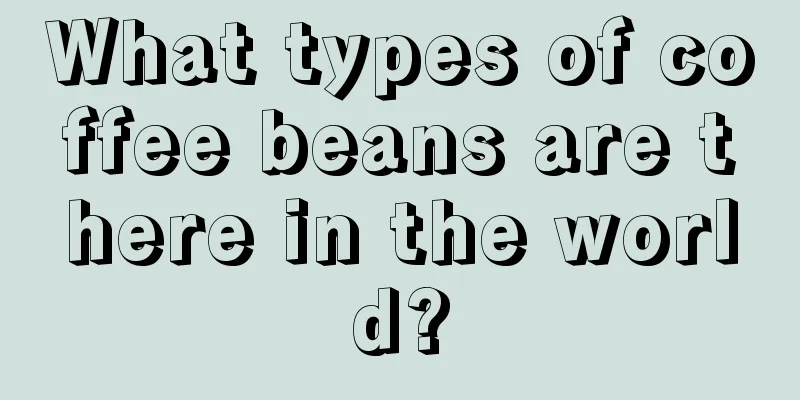 What types of coffee beans are there in the world?