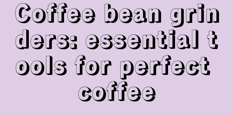 Coffee bean grinders: essential tools for perfect coffee