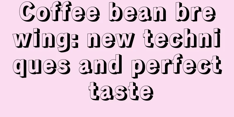 Coffee bean brewing: new techniques and perfect taste