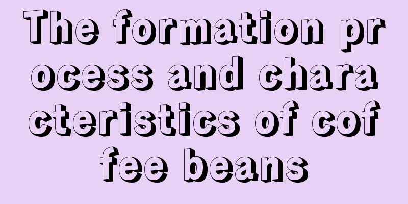 The formation process and characteristics of coffee beans