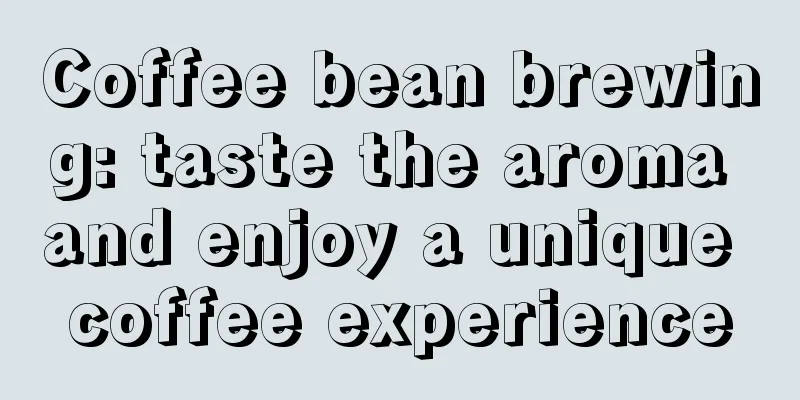 Coffee bean brewing: taste the aroma and enjoy a unique coffee experience