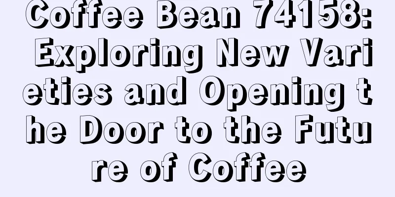 Coffee Bean 74158: Exploring New Varieties and Opening the Door to the Future of Coffee