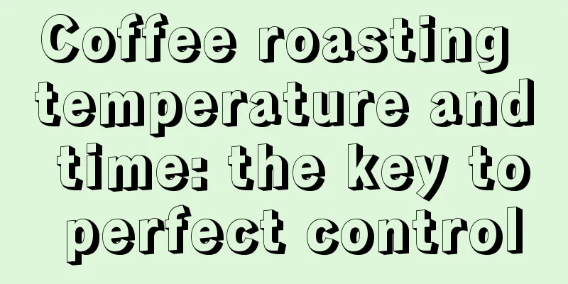 Coffee roasting temperature and time: the key to perfect control