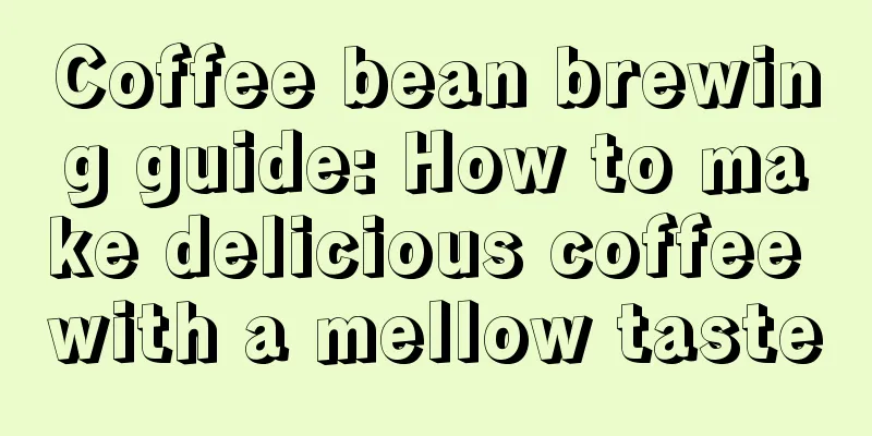 Coffee bean brewing guide: How to make delicious coffee with a mellow taste