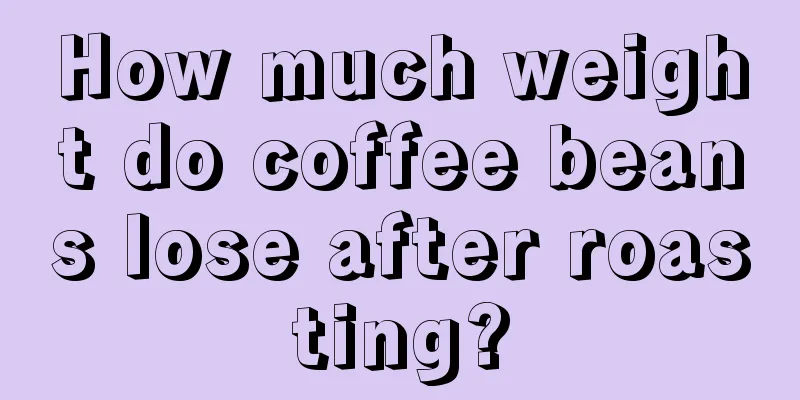 How much weight do coffee beans lose after roasting?